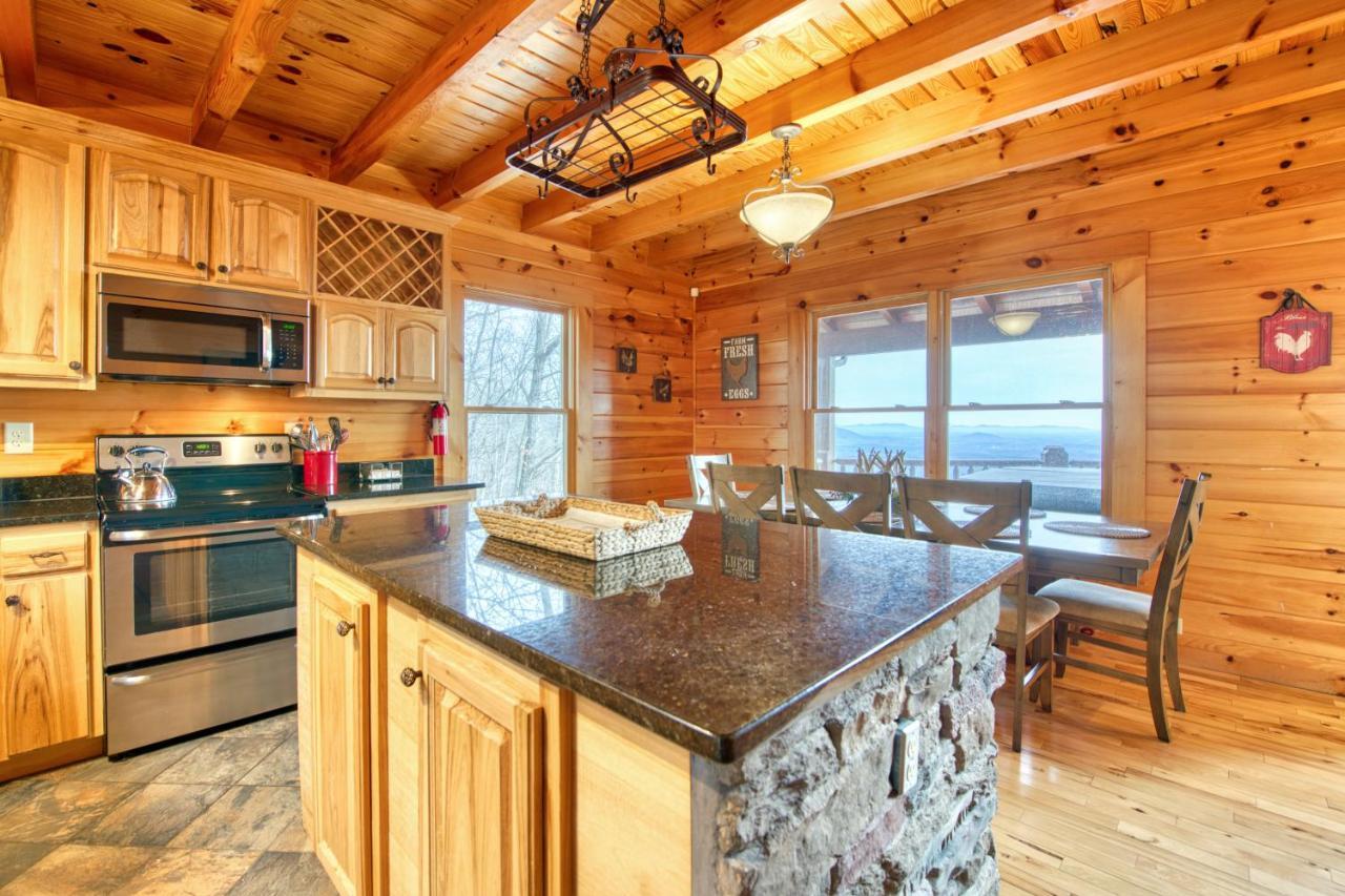 Hawk'S View Log Cabin Lake Lure Zewnętrze zdjęcie