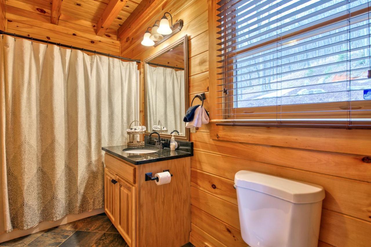 Hawk'S View Log Cabin Lake Lure Zewnętrze zdjęcie